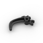 Large Figure Weapon Claw, with Clip #92220  - 26-Black