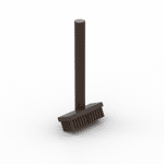 Equipment Brush / Pushbroom #3836 - 308-Dark Brown
