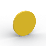 Road Sign Clip-on 2 x 2 Round #30261 - 24-Yellow