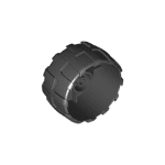 Wheel Hard Plastic Large (54mm D. x 30mm) #2515 - 26-Black