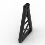 Support 1 x 6 x 10 Girder Triangular #64449 - 26-Black