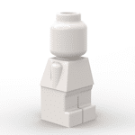 Microfig #85863 - 1-White