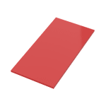 Tile 8 x 16 with Bottom Tubes #90498  - 21-Red