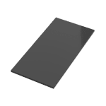 Tile 8 x 16 with Bottom Tubes #90498  - 26-Black