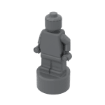 Minifig Trophy Statuette #90398  - 199-Dark Bluish Gray