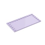 Plate Special 6 x 12 with Studs on 3 Edges #6178 - 325-Lavender