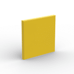 Road Sign Clip-on 2 x 2 Square Thick Open O Clip #15210 - 24-Yellow