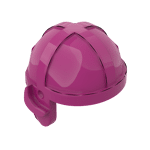 Minifig Hat / Helmet, Aviator Cap #30171 - 124-Magenta
