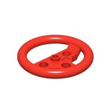 Technic Steering Wheel #2741 - 21-Red