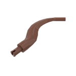 Plant / Animal Body Part, Tree / Branch / Tail / Appendage Bladed with Pin #24204  - 192-Reddish Brown