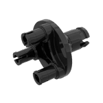 Technic Steering Hub for Portal Axle #92909  - 26-Black