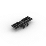 Technic Link Tread Wide with Two Pin Holes #57518 - 26-Black