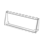 Windscreen 2 x 10 x 3 #24607 - 40-Trans-Clear