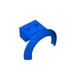 Wheel Arch, Mudguard 4 x 2 1/2 x 2 #50745  - 23-Blue