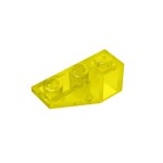 Roof Tile 1 x 3/25 Inv. #4287 - 44-Trans-Yellow