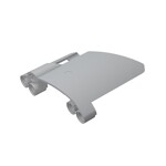 Technic Panel Fairing #23 Large Short, Small Hole, Side B #44353  - 194-Light Bluish Gray