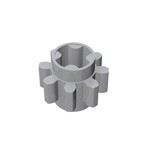 Technic Gear 8 Tooth #3647  - 194-Light Bluish Gray