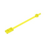 Bar 1 x 12 with 1 x 2 Plate End with Hollow Studs and 1 x 1 Round Plate End #99784  - 44-Trans-Yellow