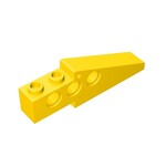 Technic Slope Long 1 x 6 with 3 Holes #2744 - 24-Yellow