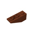 Roof Tile 1 x 3/25 Inv. #4287 - 192-Reddish Brown