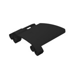 Technic Panel Fairing #23 Large Short, Small Hole, Side B #44353  - 26-Black