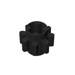 Technic Gear 8 Tooth #3647  - 26-Black