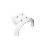 Wheel Arch, Mudguard 4 x 2 1/2 x 2 #50745  - 1-White