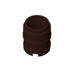 Barrel 2 x 2 x 2 #2489 - 308-Dark Brown