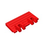 Hinge Train Gate 2 x 4 Locking Dual 2 Fingers without Rear Reinforcements #92092  - 21-Red