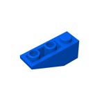 Roof Tile 1 x 3/25 Inv. #4287 - 23-Blue