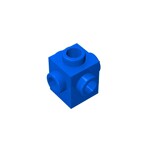 Brick Special 1 x 1 Studs on 4 Sides #4733 - 23-Blue