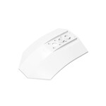 Wedge Curved Inverted 8 x 6 x 2 Cockpit #42021  - 1-White