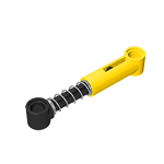 Technic Shock Absorber 6.5L with Hard Spring - Complete Assembly #76537  - 24-Yellow