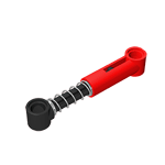 Technic Shock Absorber 6.5L with Hard Spring - Complete Assembly #76537  - 21-Red