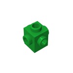 Brick Special 1 x 1 Studs on 4 Sides #4733 - 28-Green