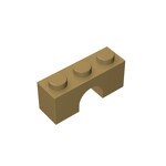 Brick Arch 1 x 3 #4490 - 138-Dark Tan