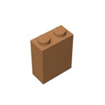 Brick 1 x 2 x 2 #3245 - 312-Medium Dark Flesh