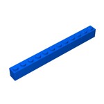 Brick 1 x 12 #6112 - 23-Blue