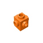 Brick Special 1 x 1 Studs on 4 Sides #4733 - 106-Orange