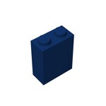 Brick 1 x 2 x 2 #3245 - 140-Dark Blue