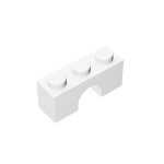 Brick Arch 1 x 3 #4490 - 1-White