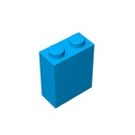 Brick 1 x 2 x 2 #3245 - 321-Dark Azure