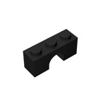 Brick Arch 1 x 3 #4490 - 26-Black