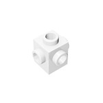 Brick Special 1 x 1 Studs on 4 Sides #4733 - 1-White