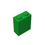 Brick 1 x 2 x 2 #3245 - 28-Green