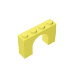 Brick Arch 1 x 4 x 2 #6182 - 226-Bright Light Yellow