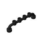 Bar 1 x 6 [Closed Studs] #6140 - 26-Black