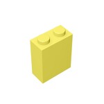 Brick 1 x 2 x 2 #3245 - 226-Bright Light Yellow