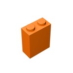 Brick 1 x 2 x 2 #3245 - 106-Orange