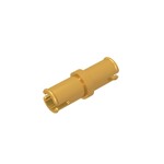 Technic Pin without Friction Ridges Lengthwise #3673 - 297-Pearl Gold